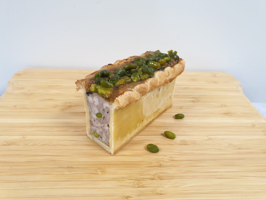 Pâté en croûte cocktail (porc, pistache, trompettes) (320gr)