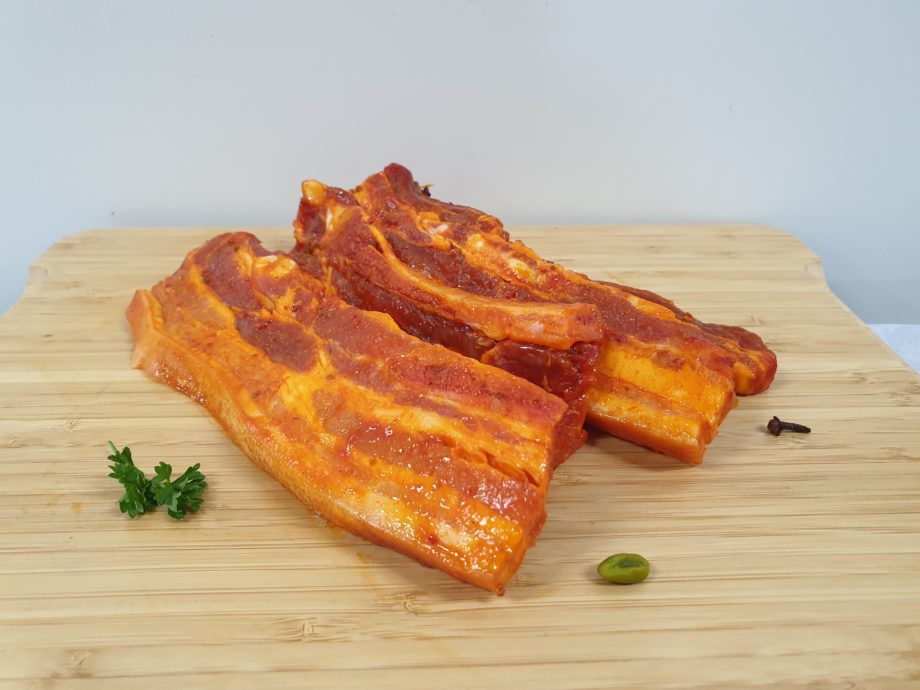 Poitrine marinée BBQ (tranchée 4x120gr)