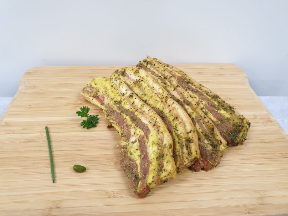 Poitrine marinée Toscane (provençale) (tranchée 4x120gr)