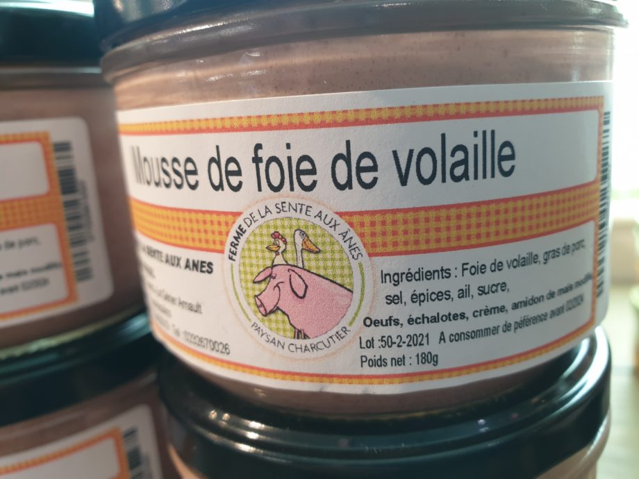 Mousse de foie de volaille (180g)