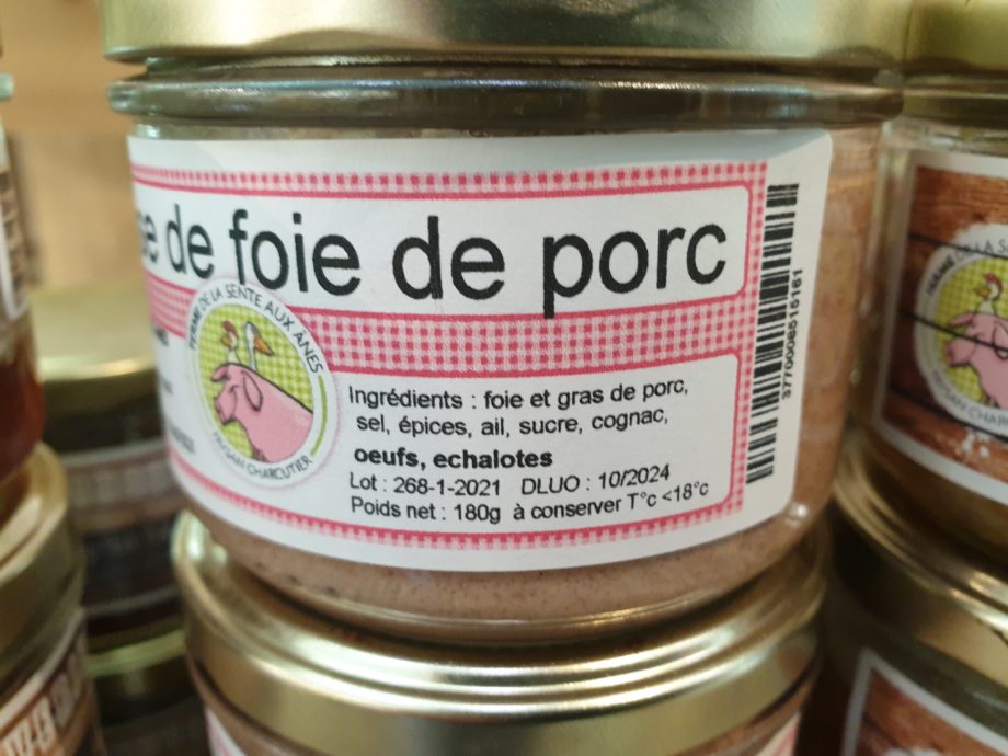 Mousse de foie de porc (180g)