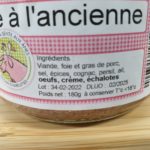 Pâté de foie à l'ancienne (180g)